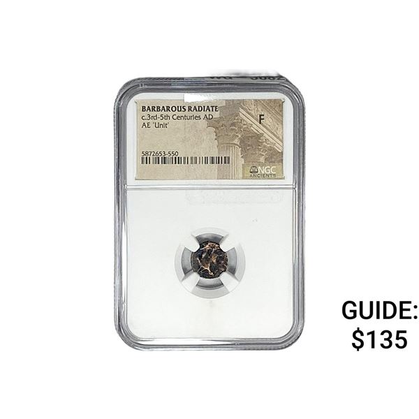 Barbarous Radiate c.3rd-5th Centuries AD AE 'Unit' NGC F