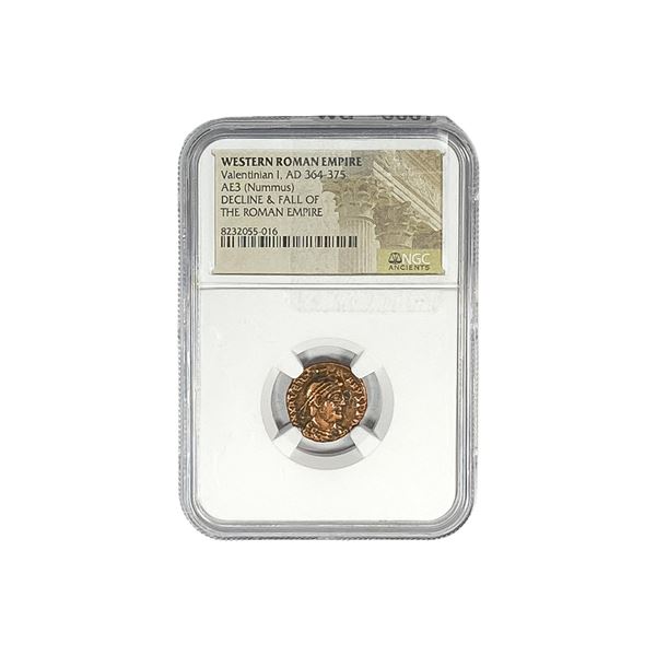 Western Roman Valentinian I, AD 364-375 AE3 NGC