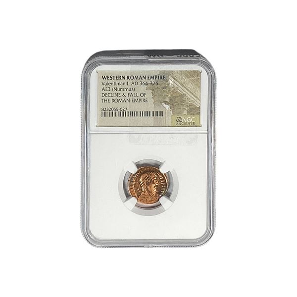 Western Roman Valentinian I, AD 364-375 AE3 NGC