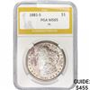 Image 1 : 1881-S Morgan Silver Dollar PGA MS65 PL