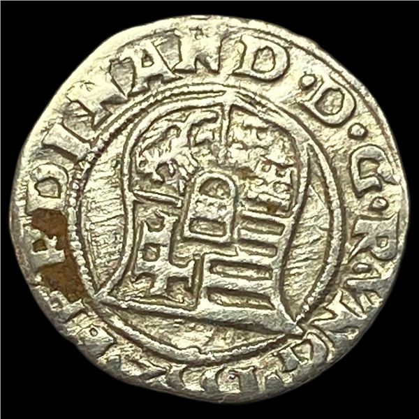 1540-1590 Hungary Madonna&Child SIlver Denar CLOSELY UNCIRCULATED