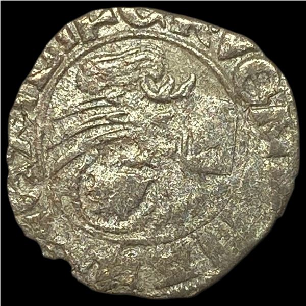 14th-15 Cent. Venetian Republic Silver Tornesello NEARLY UNCIRCULATED