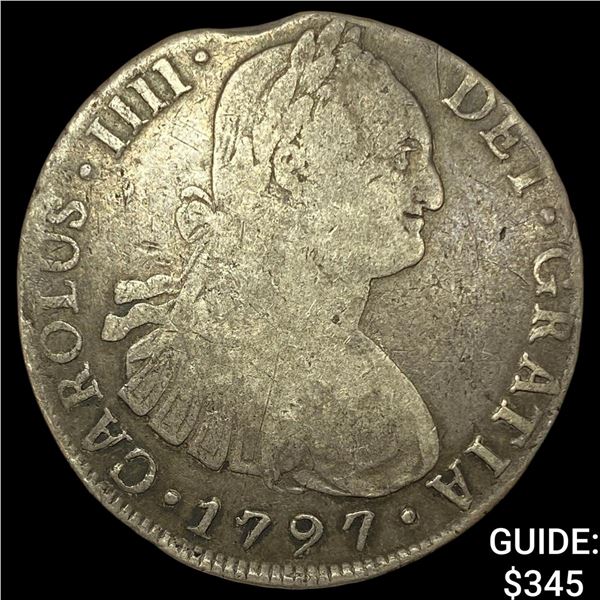 1797 Peru Lima SIlver 8 Reales
