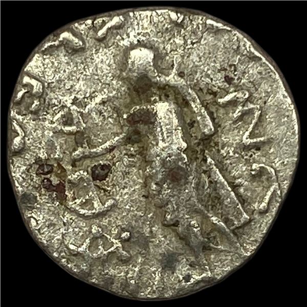 Indo-Scythian 58-12 BC SIlver Drachm NEARLY UNCIRCULATED