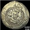 Sasanian Khrsru II 591-628 AD Silver Drachm CHOICE AU