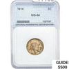 Image 1 : 1914 Buffalo Nickel NNC MS64