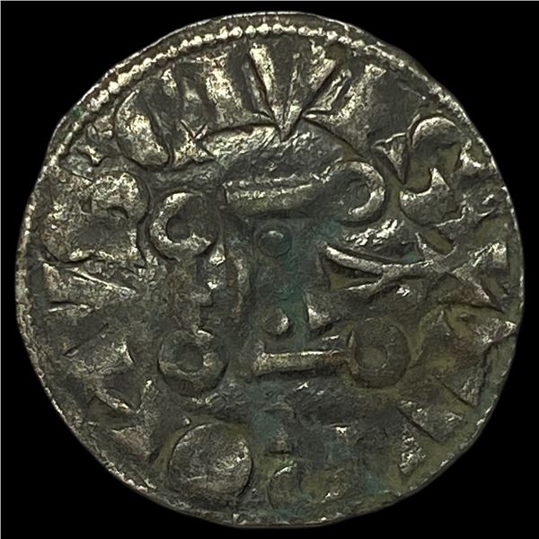 1297-1301 AD Frankish Greece Silver Denier NEARLY UNCIRCULATED