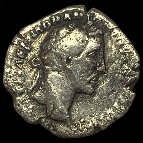 Roman Ant. Pius 138-161 AD SIlver Deanrius NEARLY UNCIRCULATED