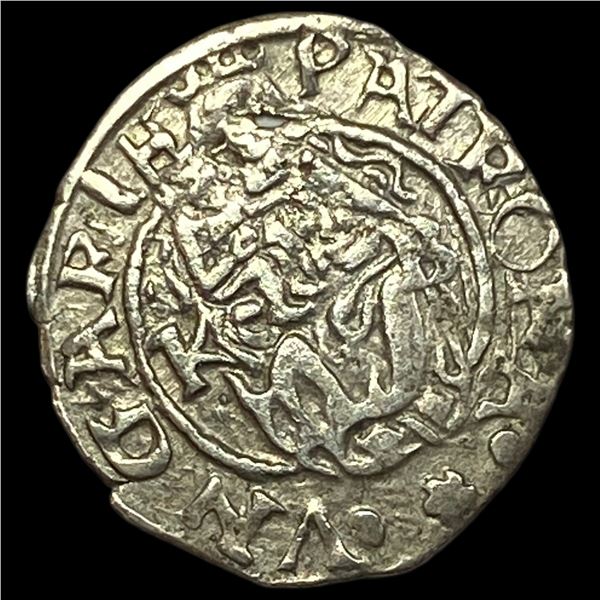 1540-1590 Hungary Madonna&Child SIlver Denar CLOSELY UNCIRCULATED