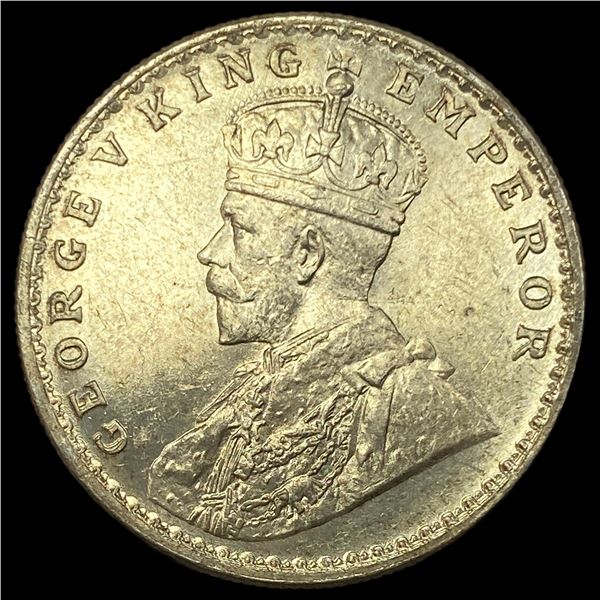 1917 British India Rupee UNCIRCULATED