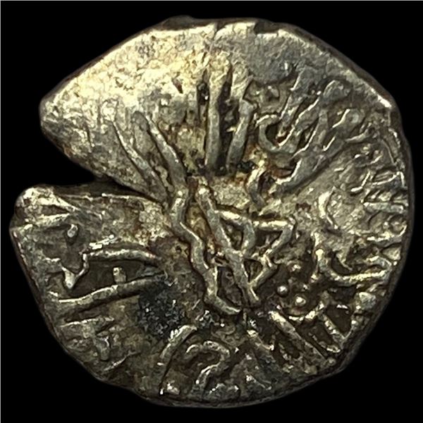 India Western Satraps 2787-295 AD Silver Drachm NEARLY UNCIRCULATED