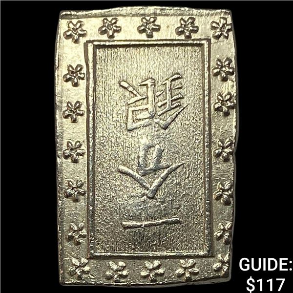 1859-1868 Japan Silver Bu UNCIRCULATED