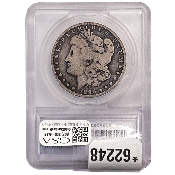 1896-O Morgan Silver Dollar SEGS VG8