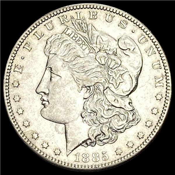 1885-S Silver Morgan Dollar CLOSELY UNCIRCULATED