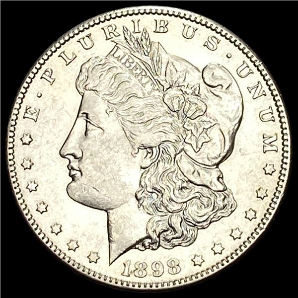 1898-S Silver Morgan Dollar CLOSELY UNCIRCULATED