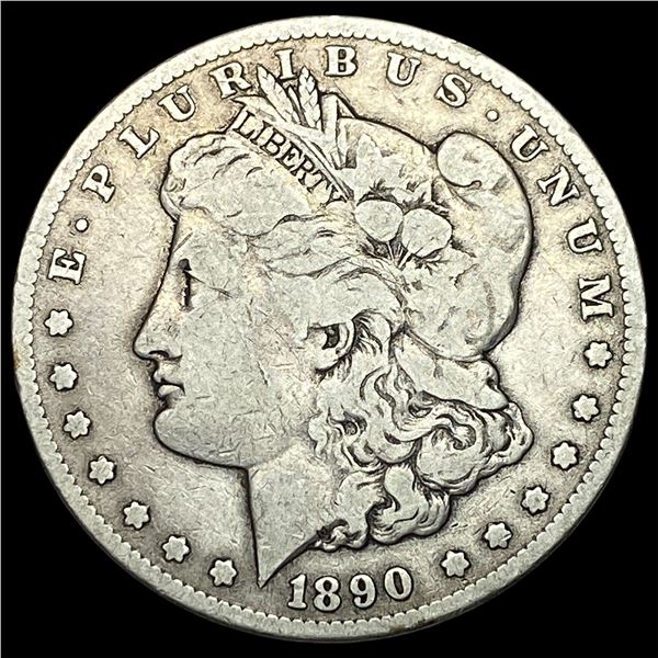 1890-CC Silver Morgan Dollar LIGHTLY CIRCULATED