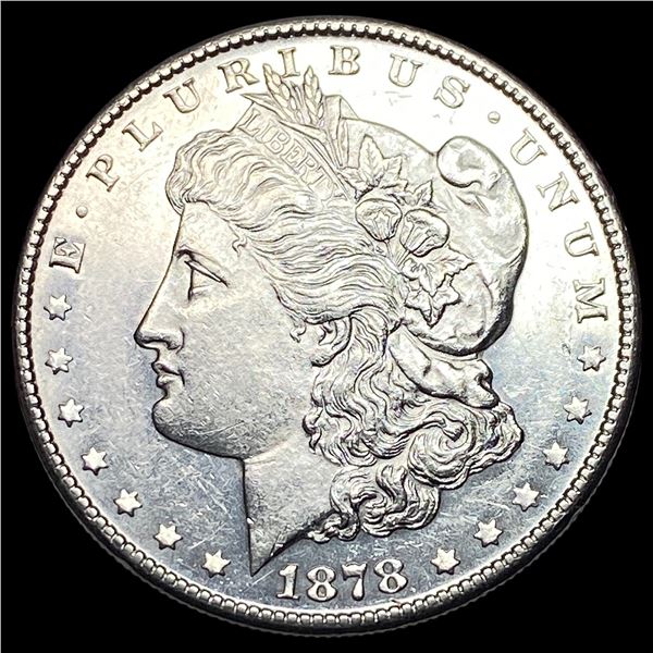 1878-S Silver Morgan Dollar CLOSELY UNCIRCULATED