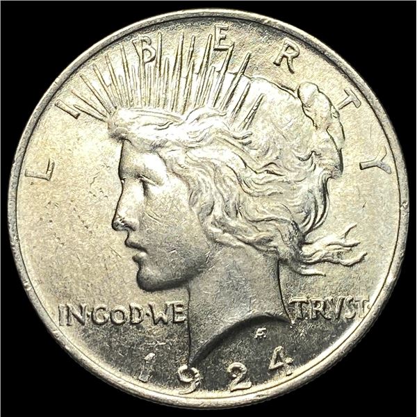 1924 Silver Peace Dollar UNCIRCULATED