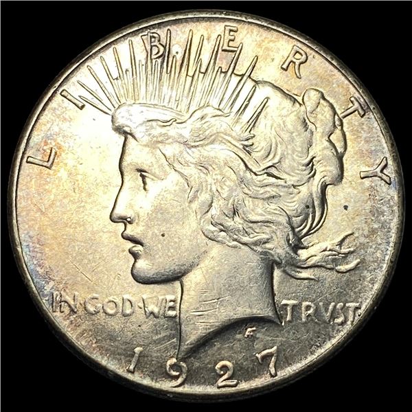1927 Peace Silver Dollar CHOICE AU