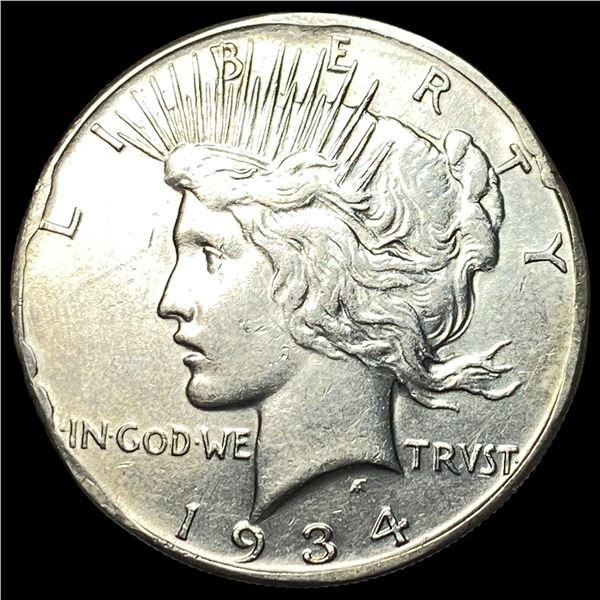 1934 Peace Silver Dollar CLOSELY UNCIRCULATED