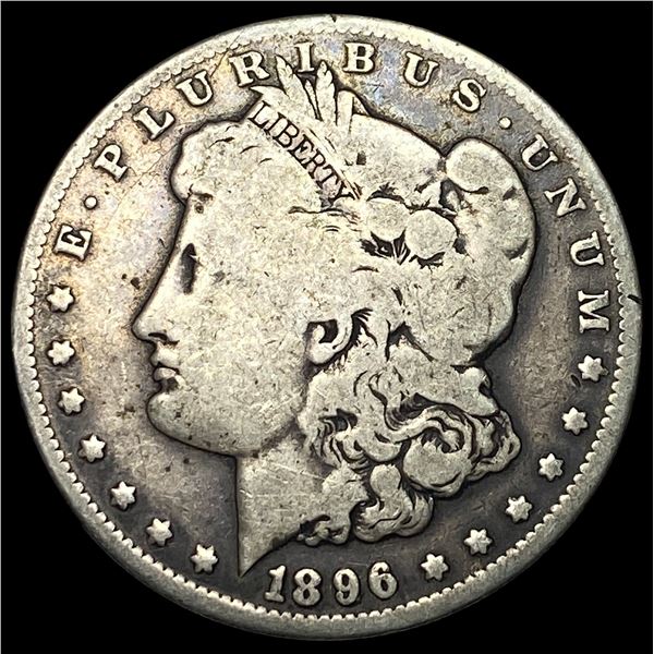1896-S Silver Morgan Dollar NICELY CIRCULATED