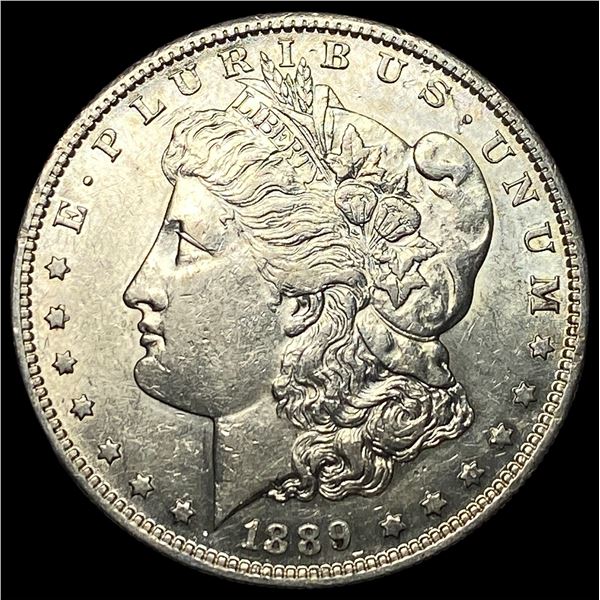 1889-S Silver Morgan Dollar CLOSELY UNCIRCULATED