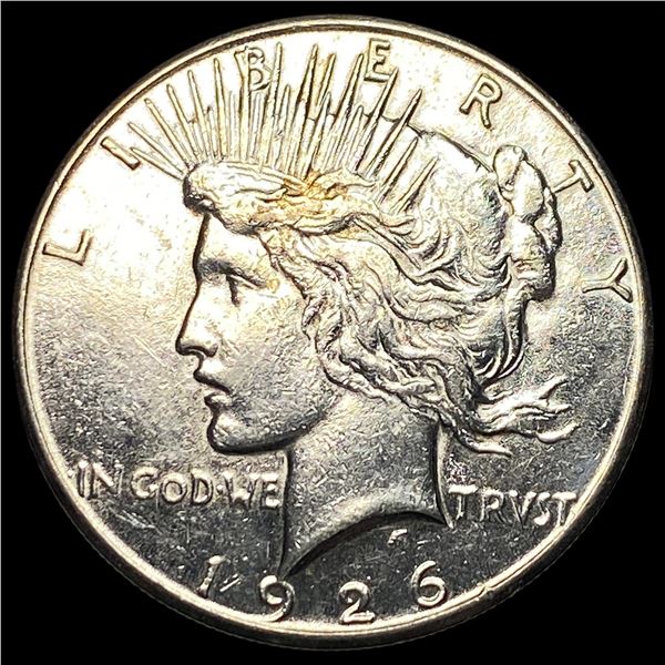 1926-S Silver Peace Dollar CLOSELY UNCIRCULATED