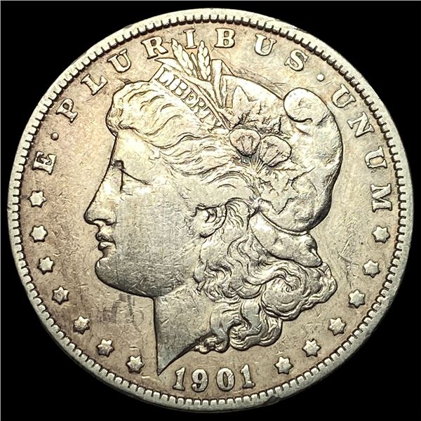 1901 Morgan Silver Dollar LIGHTLY CIRCULATED
