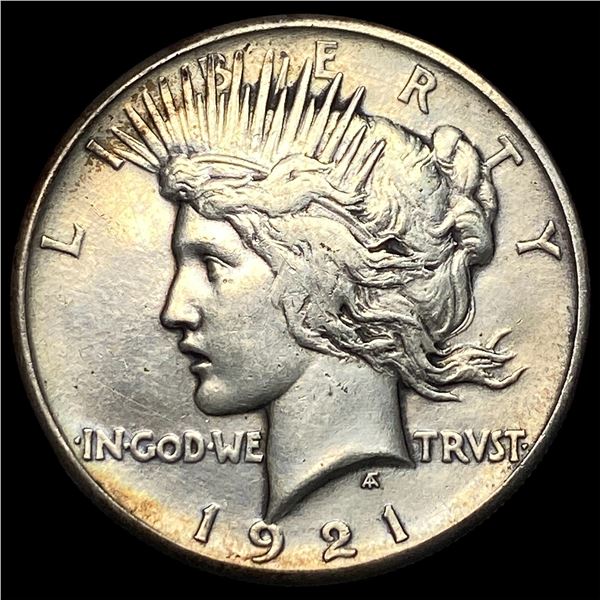 1921 Silver Peace Dollar CLOSELY UNCIRCULATED