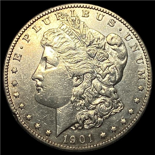 1901-S Silver Morgan Dollar CLOSELY UNCIRCULATED
