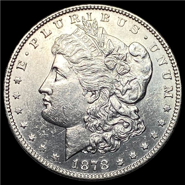 1878 Silver Morgan Dollar CLOSELY UNCIRCULATED
