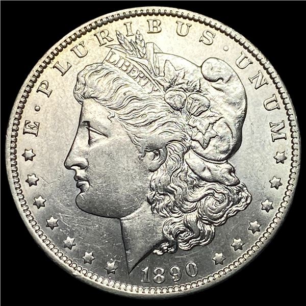 1890 Silver Morgan Dollar CHOICE AU