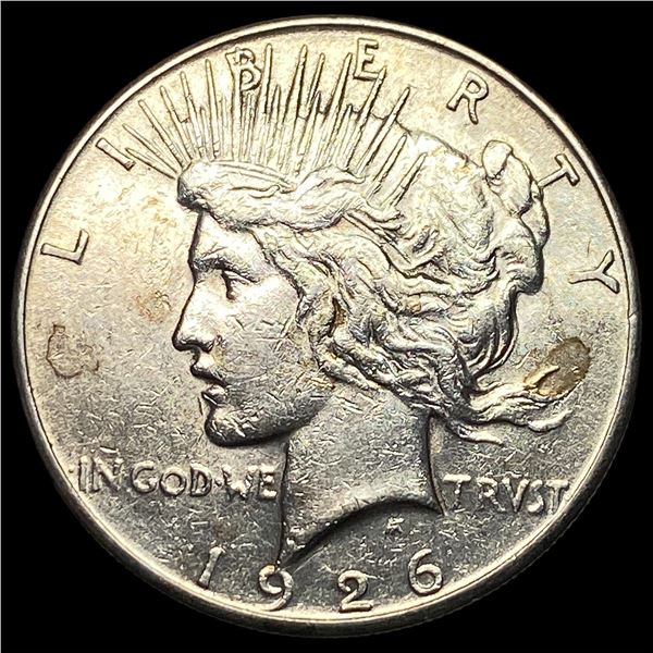 1926-S Silver Peace Dollar CLOSELY UNCIRCULATED