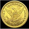 Image 2 : 1905 Liberty Head Gold $2.50 Quarter Eagle CLOSELY UNCIRCULATED