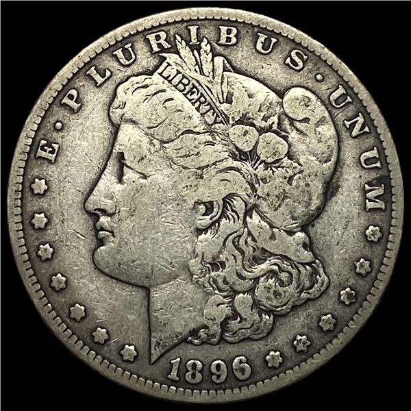 1896 Silver Morgan Dollar LIGHTLY CIRCULATED