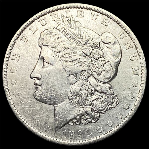 1891-S Silver Morgan Dollar NEARLY UNCIRCULATED