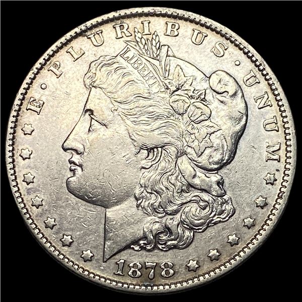 1878 Silver Morgan Dollar CLOSELY UNCIRCULATED