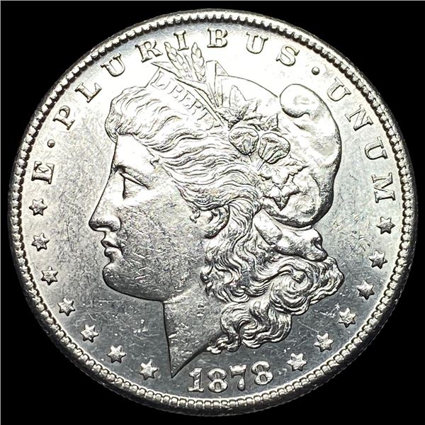 1878 Silver Morgan Dollar CLOSELY UNCIRCULATED