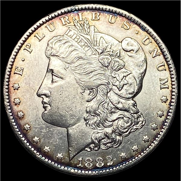 1882-CC Silver Morgan Dollar CHOICE AU