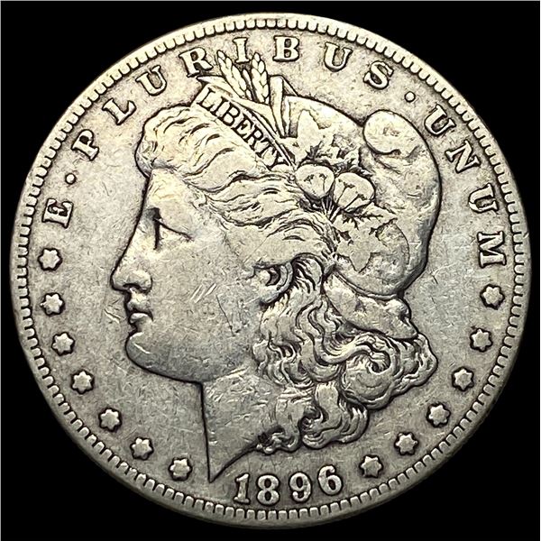 1896-S Silver Morgan Dollar LIGHTLY CIRCULATED