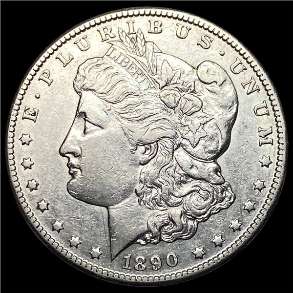 1890-CC Silver Morgan Dollar NEARLY UNCIRCULATED