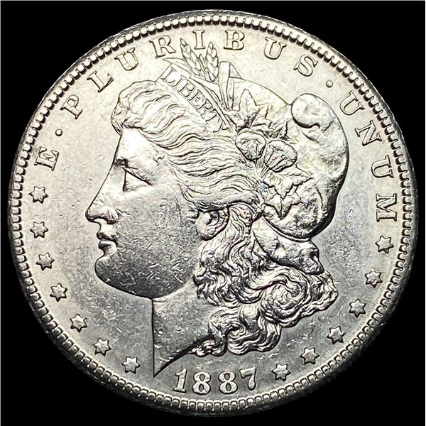 1887 Morgan Silver Dollar CLOSELY UNCIRCULATED