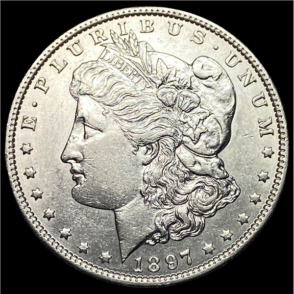 1897 Morgan Silver Dollar CHOICE AU