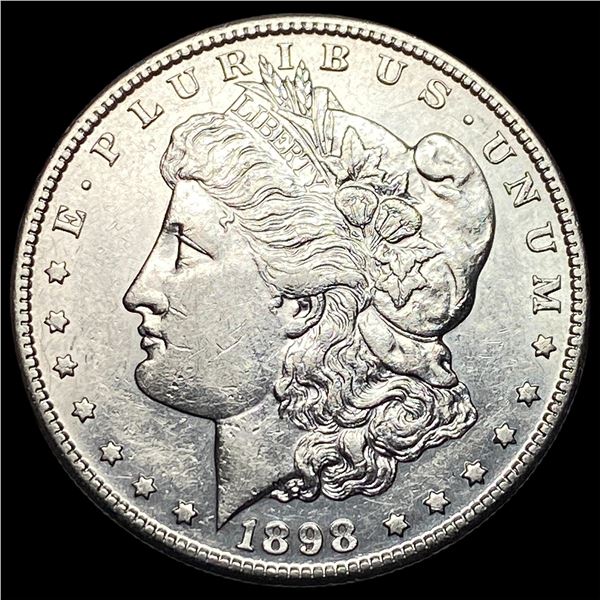 1898-S Silver Morgan Dollar CLOSELY UNCIRCULATED