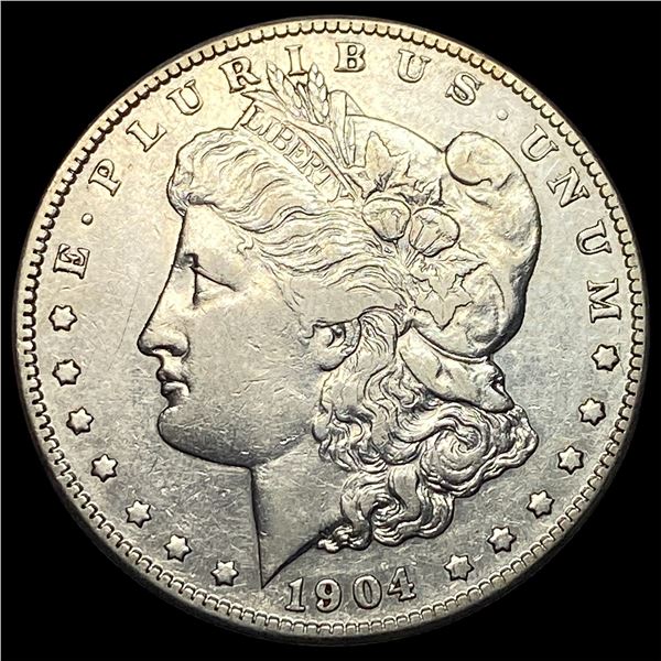 1904-S Silver Morgan Dollar NEARLY UNCIRCULATED