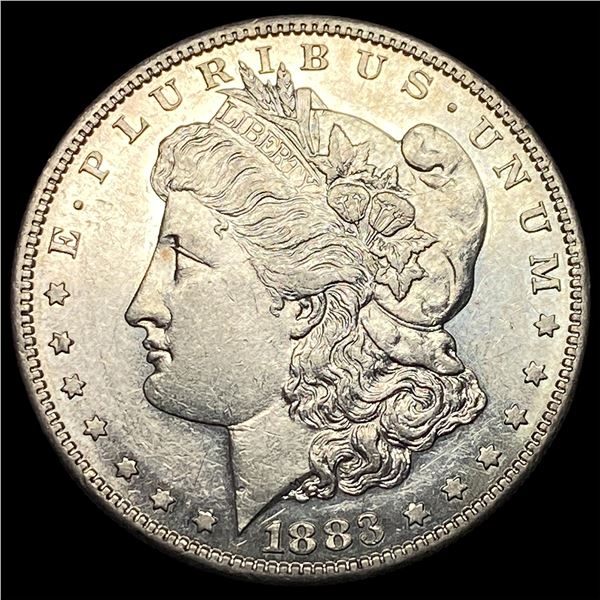 1883-S Silver Morgan Dollar CHOICE AU