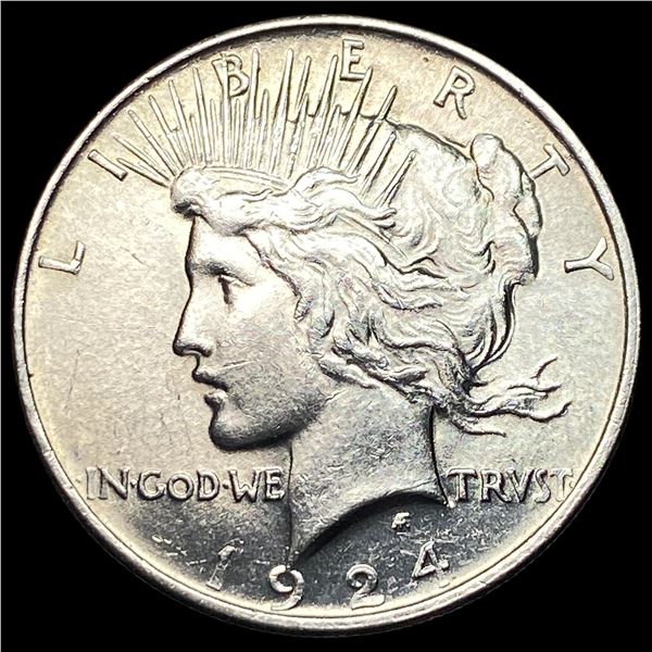 1924 Silver Peace Dollar UNCIRCULATED