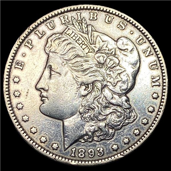 1893-S Silver Morgan Dollar NEARLY UNCIRCULATED