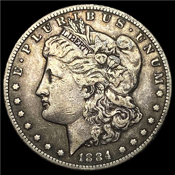 1884-CC Silver Morgan Dollar LIGHTLY CIRCULATED