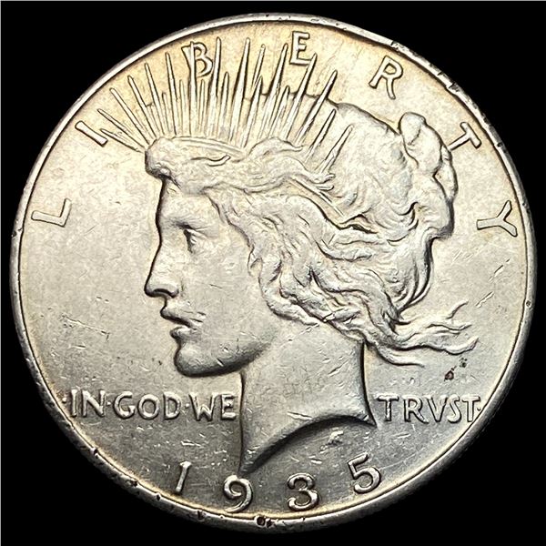 1935-S Silver Peace Dollar CLOSELY UNCIRCULATED